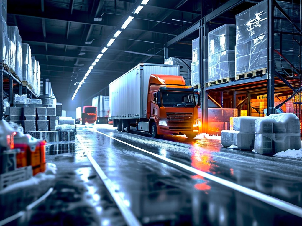 Логистика для  работы с замороженными продуктами