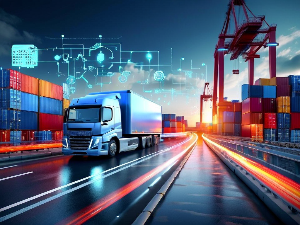 Экосистема логистики с использованием Интернета вещей (IoT)