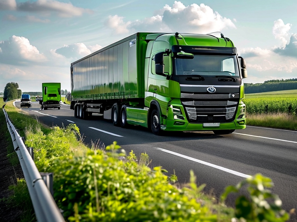 Устойчивые грузы: Устойчивые автомобили, биоразлагаемая продукция и логистика