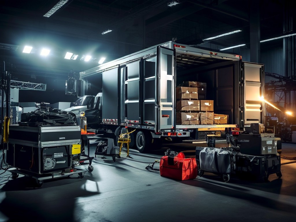Главными моментами в логистике оборудования для киноиндустрия 
