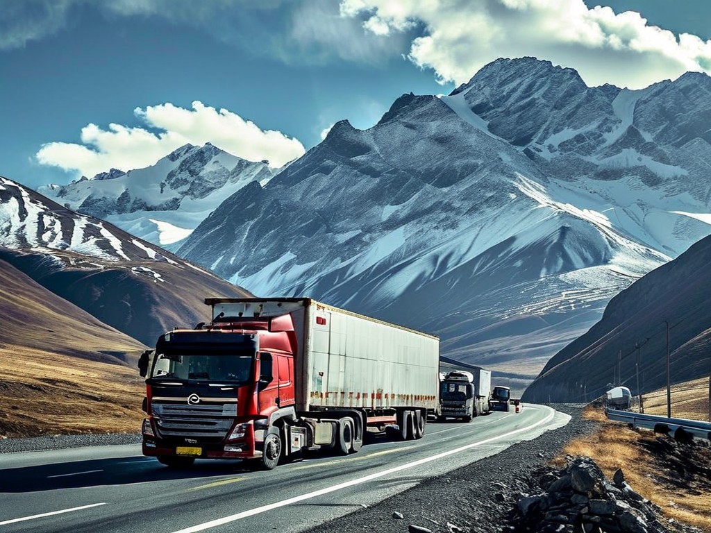 Грузоперевозки в горной местности: Особенности горной местности