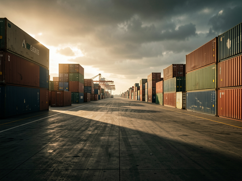Logistik ohne Zwischenhändler und direkte internationale Transporte