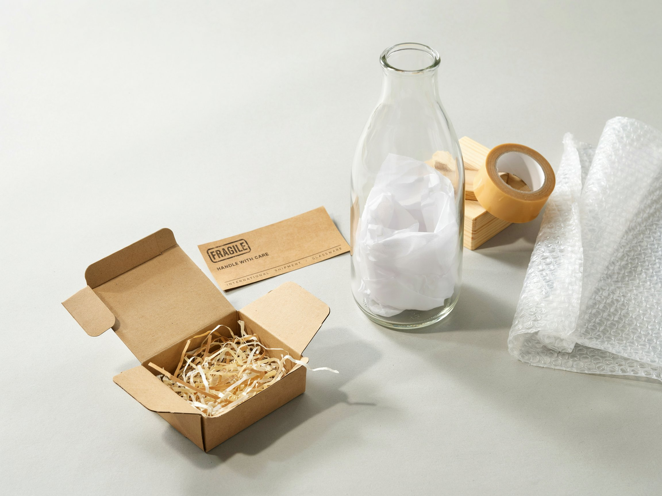 How to Properly Pack Glass Items