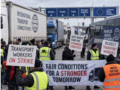 Comment les grèves des travailleurs du transport affectent les expéditions internationales
