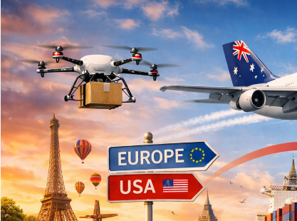 Versand aus Armenien in die USA und Europa