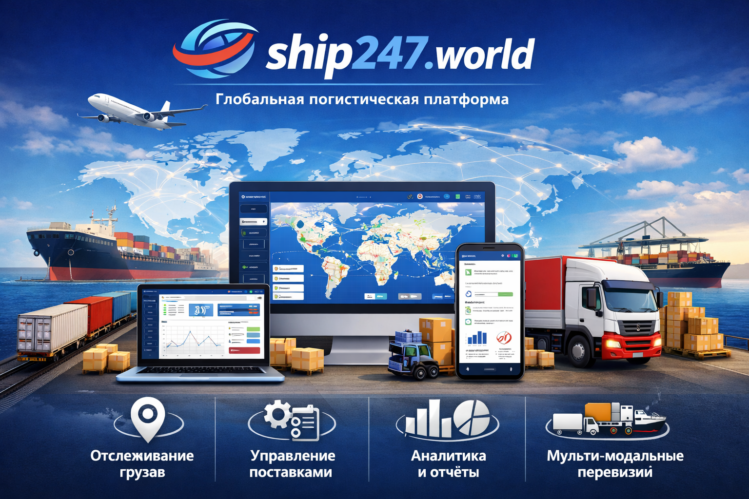 Международная доставка становится проще вместе с  Ship247