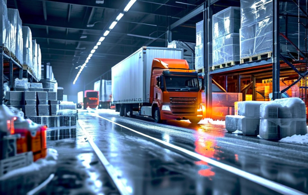 Логистика для  работы с замороженными продуктами