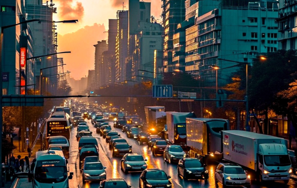 Логистика в мегаполисах: вызовы и решения