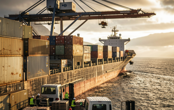 Frachtlieferung aus Norwegen nach China