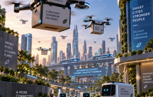 Drohnen und autonome Lieferung der Zukunft