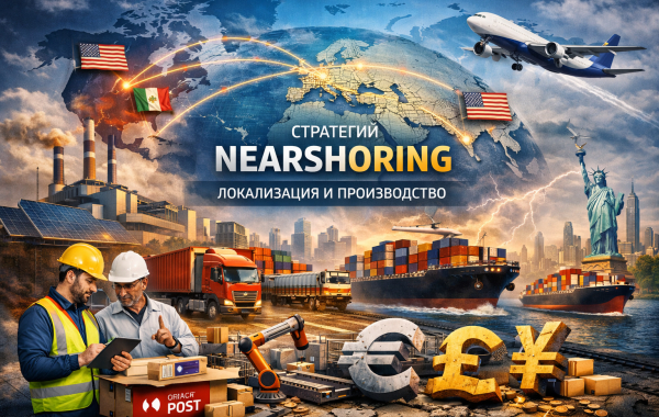 Стратегии Nearshoring: локализация и производство