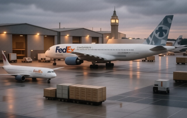 Доставка грузов из Китая в Европу через DHL, FedEx и UPS