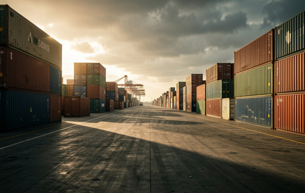 Logistik ohne Zwischenhändler und direkte internationale Transporte