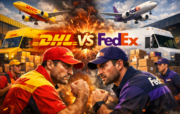 DHL vs FEDEX: Конкуренция на рынке доставки