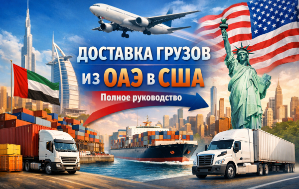 Сравнение экспортных и импортных перевозок в ОАЭ
